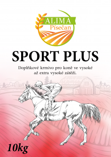 ALIMA SPORT PLUS 25kg - Doplňkové granulované krmivo pro koně | U Dvou krkoviček Hmotnost: 10kg