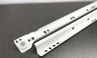 Rolničkový pojezd 250mm BÍLÝ Délka pojezdu: 250 mm