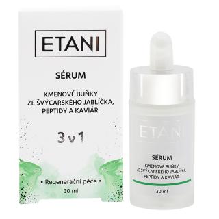 Sérum 3v1 - kmenové buňky, peptidy a kaviár, 30ml