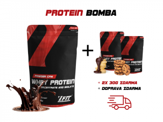 7 Fit CFM 454g Whey Protein + 2x příchuť 30g ZDARMA příchuť: Banán