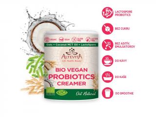 6 + 1 zdarma Altevita BIO Vegan Probiotics Creamer 120g