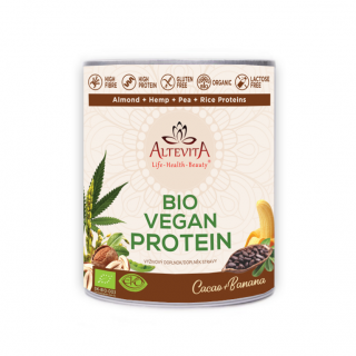 Altevita BIO Vegan proteín Cacao + banán 300g