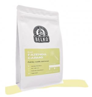 BRAZIL FAZENDA CARMO MLETÍ: Espresso hrubší, Váha: 1 kg (-10%)