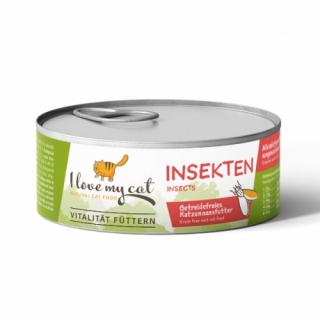 I love my Cat Insekten konzerva s hmyzem pro kočky s ledvinovou dietou 100g