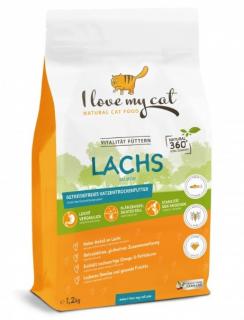 I love my Cat Lachs granule s lososem pro kočky s citlivým zažíváním 1,2kg