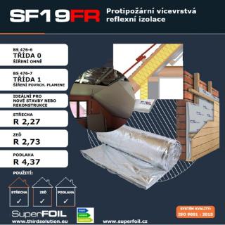 SuperFOIL SF19FR - 619 Kč/m² bez DPH - 748,99 Kč/m²