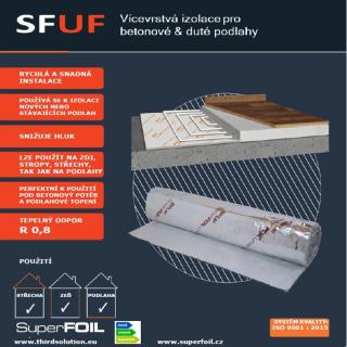 SuperFOIL SFUF - 578 Kč/m² bez DPH - 699,38 Kč/m²