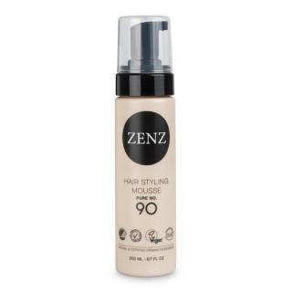 Lehká objemová pěna ZENZ Hair Styling Mousse Pure No.90 Extra Volume 200 ml