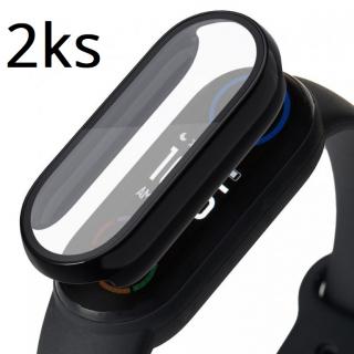 2ks Ochranný kryt pro Xiaomi Mi Band 3/4/5/6 - Černý