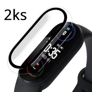 2ks Ochranný kryt pro Xiaomi Mi Band 3/4/5/6 - Průhledný