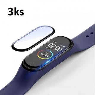 3ks 3D Ochranné sklíčko pro Xiaomi Mi Band 5