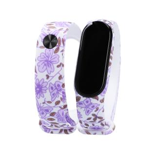 Fialky - Mi Band 3/4 náhradní náramek