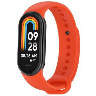 Jednobarevný náhradní náramek pro Mi Band 8 Oranžová