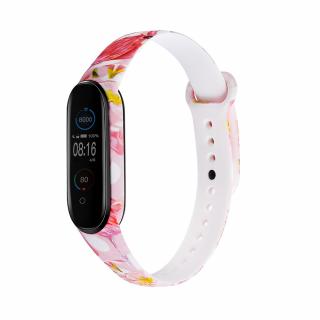 Mi Band 5/6 náhradní náramky - Plameňák