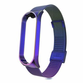 Milánský tah II pro Mi Band 3/4/5/6 - se zapínáním (výprodej) Multicolor