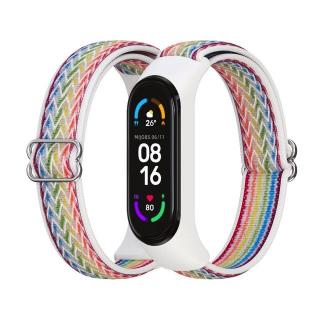 Nylon - Mi Band 5/6 náhradní náramek s přezkou Multicolor