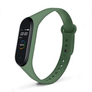 Xiaomi Jednobarevný náhradní náramek pro Mi Band 3/4 Army zelená