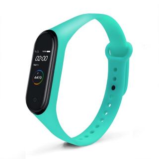 Xiaomi Jednobarevný náhradní náramek pro Mi Band 3/4 Cyan