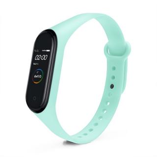 Xiaomi Jednobarevný náhradní náramek pro Mi Band 3/4 Světle mentolově zelená