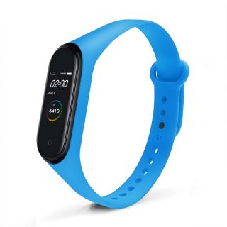 Xiaomi Jednobarevný náhradní náramek pro Mi Band 3/4 Světle modrá