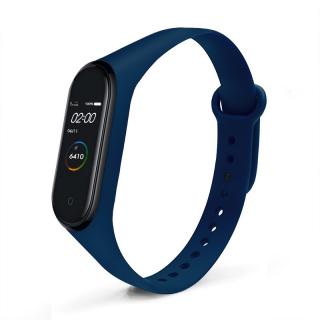 Xiaomi Jednobarevný náhradní náramek pro Mi Band 3/4 Tmavě modrá