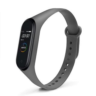 Xiaomi Jednobarevný náhradní náramek pro Mi Band 3/4 Tmavě šedá