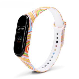 Xiaomi Mi Band 3/4 náhradní náramek Barevné linky