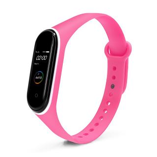 Xiaomi Mi Band 3/4 náhradní náramek Dvoubarevný Růžovo-bílý