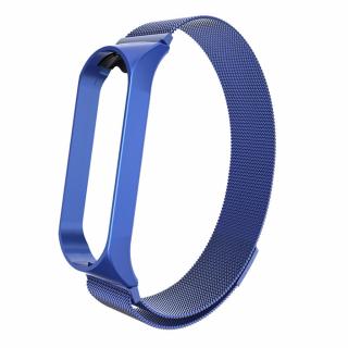 Xiaomi Mi Band 3/4 náhradní náramek - Milánský tah Modrá