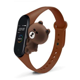 Xiaomi Mi Band 3/4 náhradní náramek Pro děti Medvěd