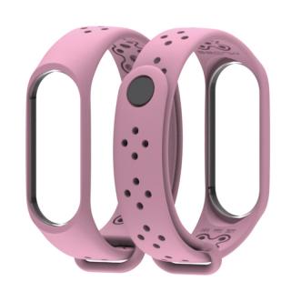 Xiaomi Mi Band 3/4 náhradní náramek - Sportovní pastelový Růžová