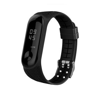 Xiaomi Mi Band 3/4 náhradní náramek Texturovaný Struktura, Černá