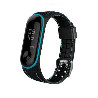 Xiaomi Mi Band 3/4 náhradní náramek Texturovaný Struktura, Modrá