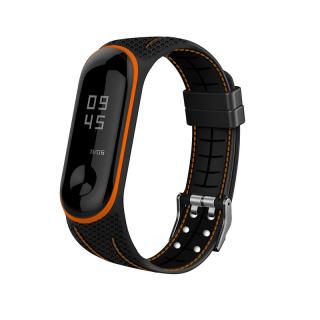 Xiaomi Mi Band 3/4 náhradní náramek Texturovaný Struktura, Oranžová