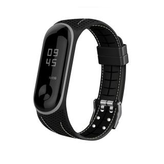 Xiaomi Mi Band 3/4 náhradní náramek Texturovaný Struktura, Šedá