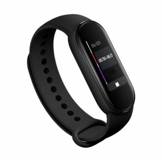 Xiaomi Mi Band 5/6 náhradní náramek - Jednobarevný Černá