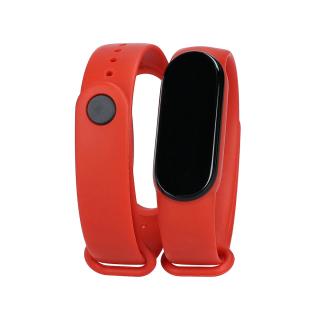 Xiaomi Mi Band 5/6 náhradní náramek - Jednobarevný Červená 2