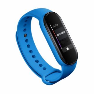 Xiaomi Mi Band 5/6 náhradní náramek - Jednobarevný Modrá