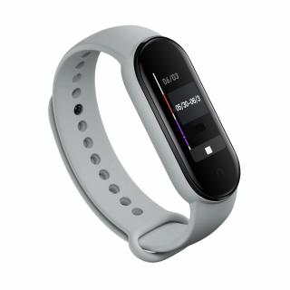 Xiaomi Mi Band 5/6 náhradní náramek - Jednobarevný Šedá