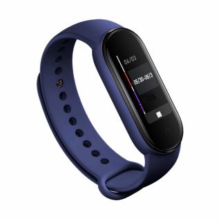 Xiaomi Mi Band 5/6 náhradní náramek - Jednobarevný Tmavě-modrá