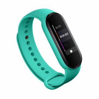 Xiaomi Mi Band 5/6 náhradní náramek - Jednobarevný Zelená