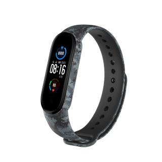 Xiaomi Mi Band 5/6 náhradní náramek - Maskáč Marine Digital