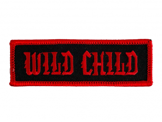 Nažehlovací nášivka Wild Child Rozměr:  9 x 3 cm