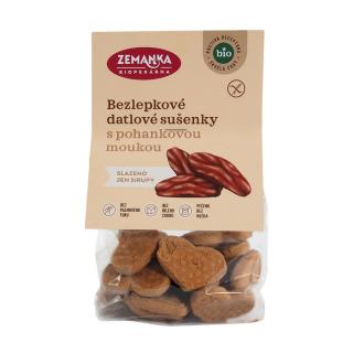 BIO bezlepkové pohankovo-datlové sušenky ZEMANKA 100g