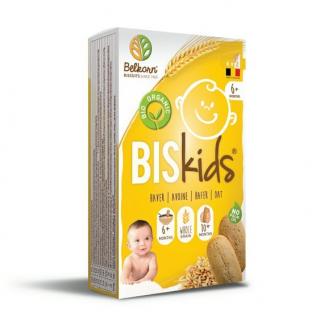 BIO BISKids dětské celozrnné ovesné sušenky 6M+ BELKORN 120g