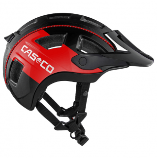 Cyklistická přilba Casco MTBE 2 04.1325 Black Red Matt Velikost helmy: L 58-62cm