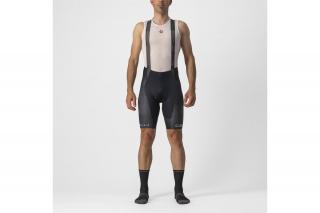 Cyklistické kraťasy Castelli Free Aero RC Pro Dark Gray/White Velikost: L