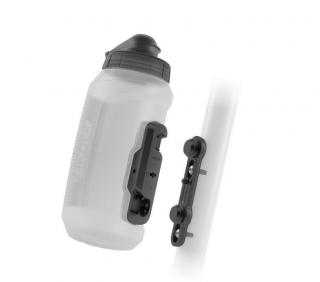 Set láhve s držákem Fidlock Bottle Twist Set Clear 750ml