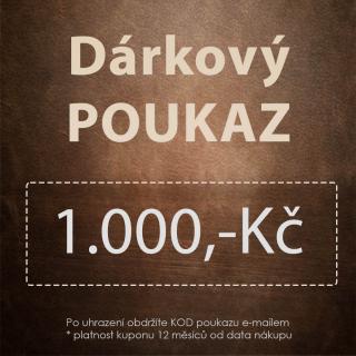 1.000,-Kč DÁRKOVÝ POUKAZ  (Nevíte si rady s výběrem a přesto chcete využít našich služeb pro své blízké? Nechte výběr na nich a pořiďte jim dárkový poukaz)