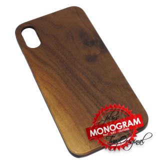 Prémiové dřevěné pouzdro na iPhone X s vlastním textem (Pořiďte si opravdový originál v podobě luxusního dřevěného pouzdra na iPhone, navíc jej doplňte vlastním textem nebo obrázkem. Prémiový produkt, kterým se opravdu blýsknete.)